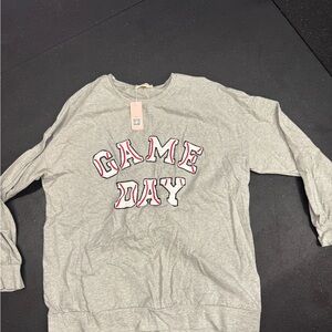 Gray 'Game Day' Sweatshirt